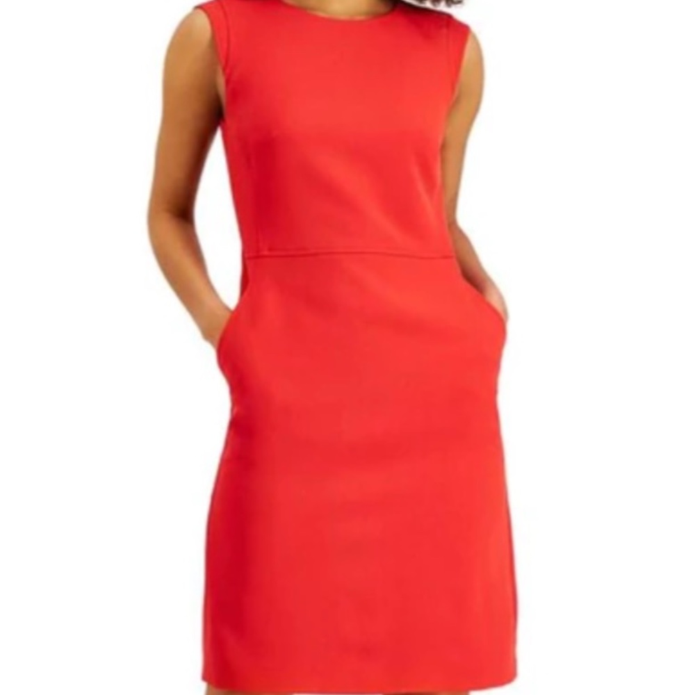 Anne Klein size 12 coral red